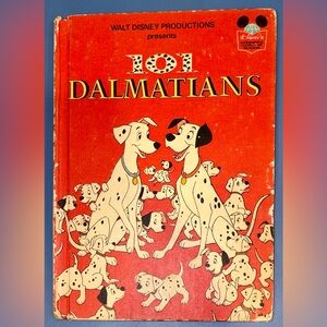 Vintage 1974 Walt Disney Productions Presents 101 DALMATIANS Book/Hardcover